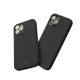 RoarKorea All Day Colorful Jelly Case priekš Samsung Galaxy A17 4G A175 / A17 5G A176 - Melns - matēts silikona apvalks / bampers-vāciņš