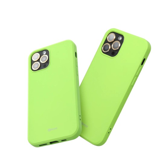 RoarKorea All Day Colorful Jelly Case priekš Samsung Galaxy A17 4G A175 / A17 5G A176 - Zaļš - matēts silikona apvalks / bampers-vāciņš