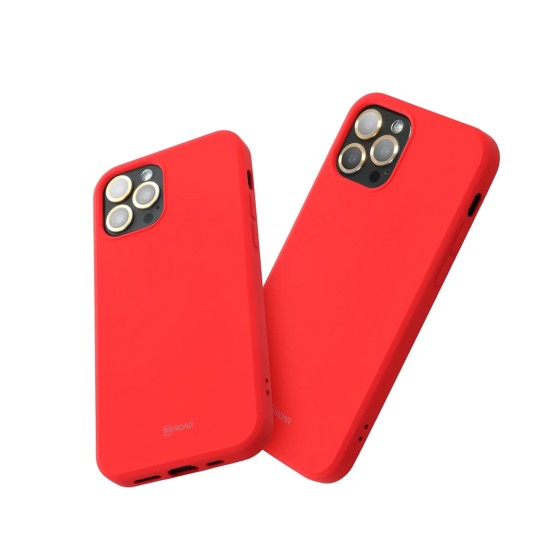 RoarKorea All Day Colorful Jelly Case priekš Samsung Galaxy A17 4G A175 / A17 5G A176 - Sārts - matēts silikona apvalks / bampers-vāciņš