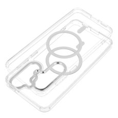 Clear Hybrid MagSafe Back Case priekš Samsung Galaxy A27 5G A276 - Caurspīdīgs - silikona-plastikāta aizmugures apvalks / bampers-vāciņš