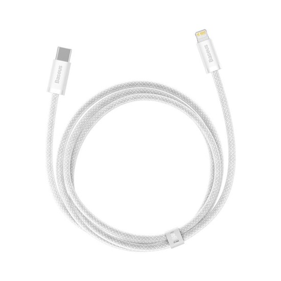Baseus 2M Dynamic PD 20W Type-C to Ligtning cable - Balts - Apple iPhone / iPad lādēšanas un datu kabelis / vads