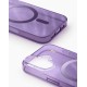 iDeal of Sweden Glitter Glow Back Case with MagSafe priekš Apple iPhone 17 - Amethyst Mist - silikona-plastikāta aizmugures apvalks / bampers-vāciņš