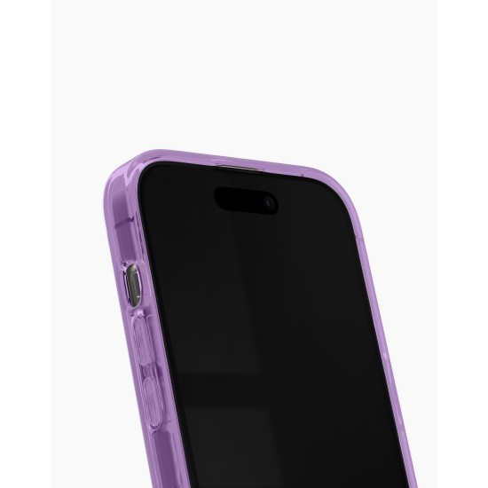 iDeal of Sweden Glitter Glow Back Case with MagSafe priekš Apple iPhone 13 / 14 / 15 / 16e / 17e - Amethyst Mist - silikona-plastikāta aizmugures apvalks / bampers-vāciņš