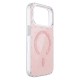 Bubble Dots MagSafe Back Case priekš Apple iPhone 16 Pro - Rozā - silikona-plastikāta aizmugures apvalks / bampers-vāciņš