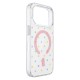 Bubble Dots MagSafe Back Case priekš Apple iPhone 17 Pro - Balts - silikona-plastikāta aizmugures apvalks / bampers-vāciņš