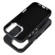 Frame MagSafe Back Case priekš Samsung Galaxy S25 FE 5G S731 - Melns - matēts silikona aizmugures apvalks / bampers-vāciņš