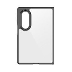 Dux Ducis Aimo MagSafe Back Case priekš Samsung Galaxy Fold8 5G - Caurspīdīgs / Melns - triecienizturīgs silikona aizmugures apvalks / bampers-vāciņš