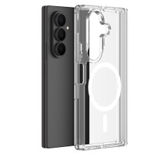 Dux Ducis Clin MagSafe Back Case priekš Samsung Galaxy Fold8 Ultra 5G / Fold7 5G - Caurspīdīgs - triecienizturīgs silikona aizmugures apvalks / bampers-vāciņš
