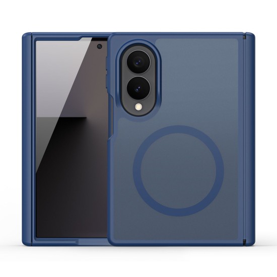Dux Ducis Yind MagSafe Back Case priekš Samsung Galaxy Fold8 5G - Tumši Zils - triecienizturīgs silikona aizmugures apvalks / bampers-vāciņš