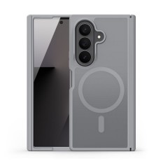 Dux Ducis Yind MagSafe Back Case priekš Samsung Galaxy Fold8 Ultra 5G / Fold7 5G - Pelēks - triecienizturīgs silikona aizmugures apvalks / bampers-vāciņš