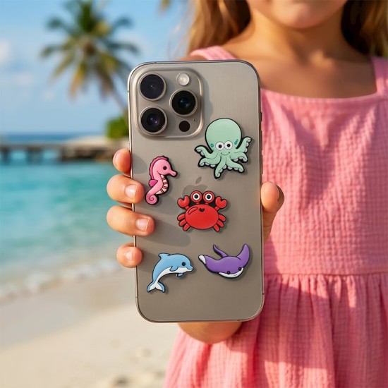 3D Sticker Set (5.gab) - Ocean - uzlīmju komplekts