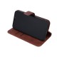 Smart Velvet Book Case priekš Samsung Galaxy S26 Plus 5G - Brūns - sāniski atverams maciņš ar stendu / grāmatveida maks