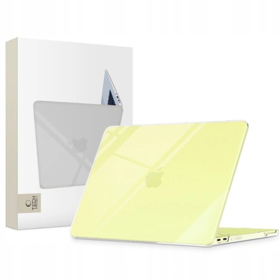 Tech-Protect Smartshell Protective Case priekš Apple MacBook Neo 13-inch (2026) A3404 - Caurspīdīgs - plastikas no abām pusēm apvalks / maciņš