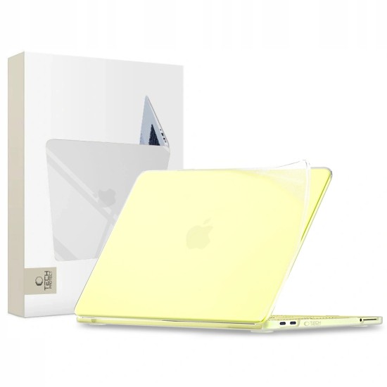 Tech-Protect Softshell Protective Case priekš Apple MacBook Neo 13-inch (2026) A3404 - Matēts Caurspīdīgs - silikona no abām pusēm apvalks / maciņš