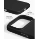 iDeal of Sweden Slim (1mm) Back Case with MagSafe priekš Apple iPhone 17 Pro Max / 18 Pro Max - Matte Black - polikarbonāta aizmugures apvalks / bampers-vāciņš