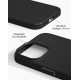 iDeal of Sweden Slim (1mm) Back Case with MagSafe priekš Apple iPhone 13 / 14 / 15 / 16e / 17e - Matte Black - polikarbonāta aizmugures apvalks / bampers-vāciņš