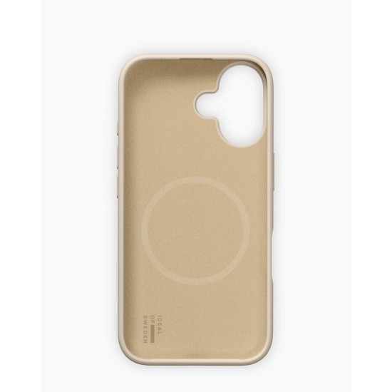 iDeal of Sweden Soft Swirl Silicone MagSafe Back Case priekš Apple iPhone 17 - Cloud Dancer - silikona aizmugures apvalks / bampers-vāciņš