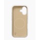 iDeal of Sweden Soft Swirl Silicone MagSafe Back Case priekš Apple iPhone 16 - Cloud Dancer - silikona aizmugures apvalks / bampers-vāciņš