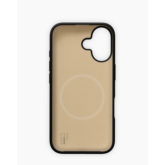 iDeal of Sweden Soft Swirl Silicone MagSafe Back Case priekš Apple iPhone 17 - Velvet Black - silikona aizmugures apvalks / bampers-vāciņš