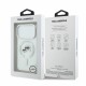 Karl Lagerfeld IML Karl MagSafe series Back Case KLHMP18XHLSKCH priekš Apple iPhone 17 Pro Max / 18 Pro Max - Caurspīdīgs - silikona-plastikāta aizmugures apvalks / bampers-vāciņš