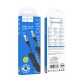 Hoco 1.5M PD 27W Type-C to Lightning cable - Melns - Apple iPhone / iPad lādēšanas un datu kabelis / vads