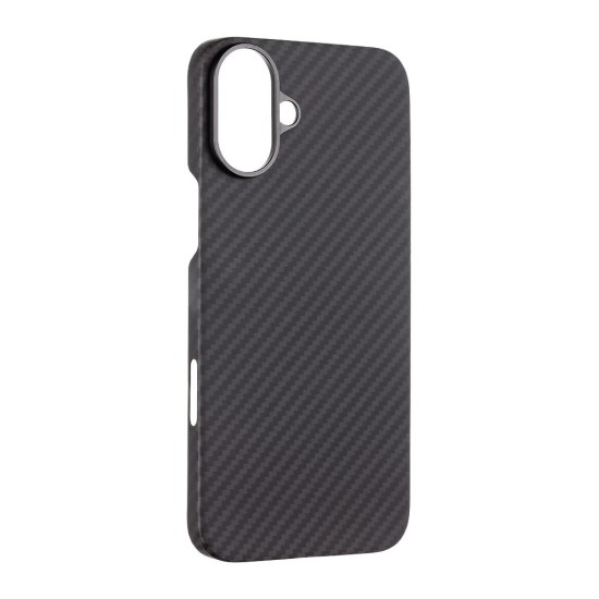 Tactical MagForce Aramid Back Case with MagSafe priekš Apple iPhone 18 Pro - Melns - aramīda aizmugures apvalks / bampers-vāciņš