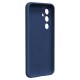 Etteri Silicone Back Case для Samsung Galaxy S24 FE 5G S721 - Тёмно Синий - силиконовая накладка / бампер-крышка