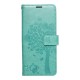 Forcell Mezzo Book Case для Samsung Galaxy A16 4G A165 / A16 5G A166 - Бирюзовый / Дерево - чехол-книжка со стендом / подставкой и шнурком