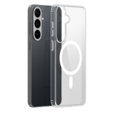 Dux Ducis Clin MagSafe Back Case priekš Samsung Galaxy S26 FE 5G S741 - Caurspīdīgs - silikona-plastikāta aizmugures apvalks / bampers-vāciņš