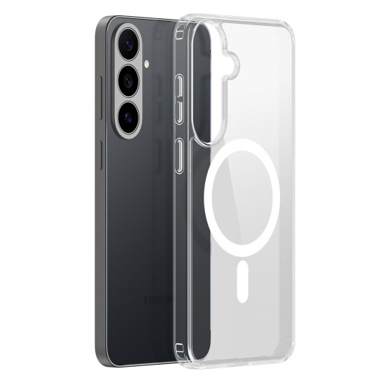 Dux Ducis Clin MagSafe Back Case для Samsung Galaxy S26 FE 5G S741 - Прозрачный - силиконовая-пластиковая накладка / бампер-крышка