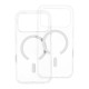 Forcell F-Protect Hybrid Premium MagSafe Back Case для Samsung Galaxy S26 FE 5G S741 - Прозрачный - противоударный силиконовый-пластиковый чехол-накладка / бампер-крышка