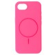 Silicone Thin Mag Case with MagSafe priekš Apple iPhone 16e / 17e - Розовый - силиконовый чехол-накладка / бампер-крышкa
