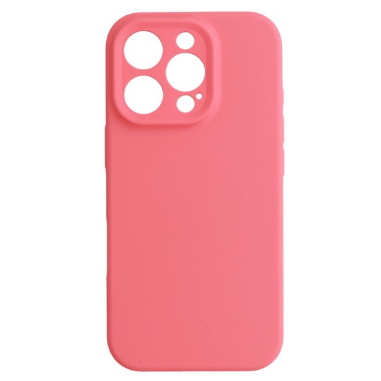 OEM Silicone Back Case with MagSafe (Microfiber Soft Touch) для Apple iPhone 16e / 17e - Розовый - матовая силиконовая накладка / бампер
