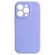 OEM Silicone Back Case with MagSafe (Microfiber Soft Touch) для Apple iPhone 16e / 17e - Фиолетовый - матовая силиконовая накладка / бампер