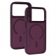 Liavec Cloudy Metal Camera Frame Back Case with MagSafe priekš Apple iPhone 17 Pro Max / 18 Pro Max - Violets - silikona-plastikāta aizmugures apvalks / bampers-vāciņš