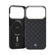 Benks ArmorGrid Air Beyond Kevlar Case with MagSafe priekš Apple iPhone 17 Pro Max / 18 Pro Max - Melns - aramīda aizmugures apvalks / bampers-vāciņš