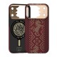 Benks Knight ArmorAir Kevlar Case with MagSafe (Camera Frame) priekš Apple iPhone 17 Pro / 18 Pro - Sarkans - aramīda aizmugures apvalks / bampers-vāciņš