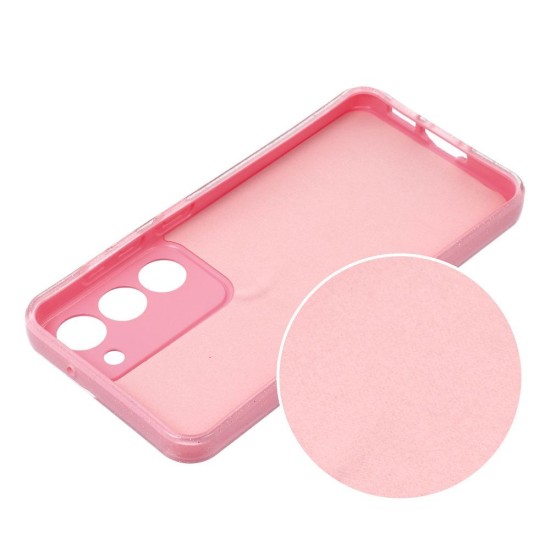 Blink Back Case 2mm для Apple iPhone 15 - Розовый - силиконовая накладка / бампер-крышка