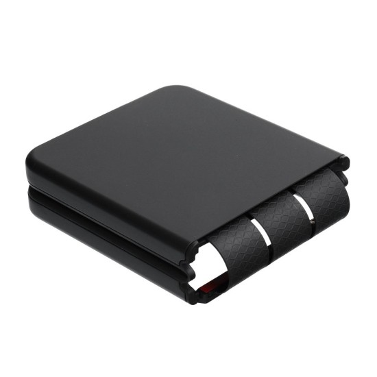 Hard Cover priekš Samsung Galaxy Flip8 5G - Melns - triecienizturīgs plastikāta aizmugures apvalks / bampers-vāciņš