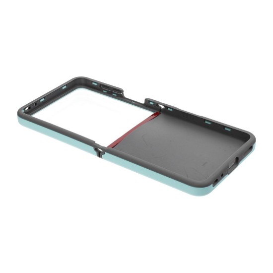 Hard Cover priekš Samsung Galaxy Flip8 5G - Tirkīzs - triecienizturīgs plastikāta aizmugures apvalks / bampers-vāciņš