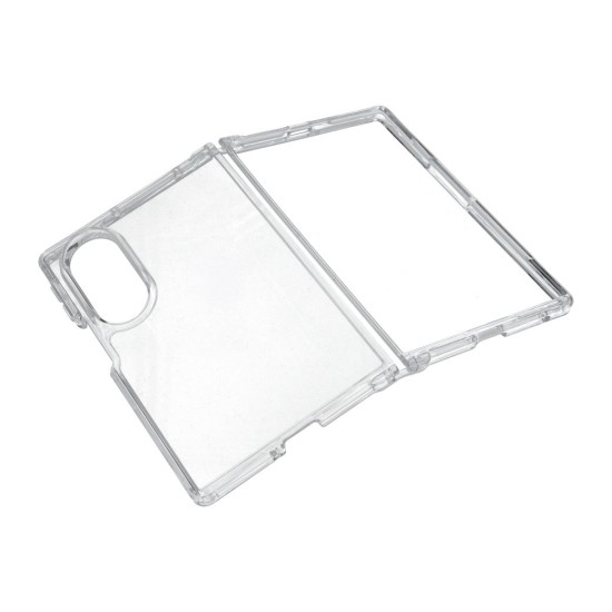 Clear Series Cover priekš Samsung Galaxy Fold8 Ultra 5G - Caurspīdīgs - plastikāta aizmugures apvalks / bampers-vāciņš