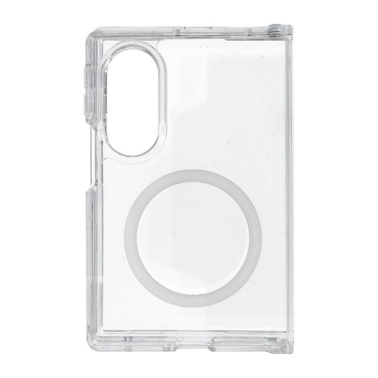 Clear Series Cover with MagSafe priekš Samsung Galaxy Fold8 Ultra 5G - Caurspīdīgs - plastikāta aizmugures apvalks / bampers-vāciņš