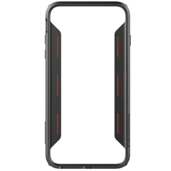 Nillkin Armor-Border Series PC TPU Bumper Frame priekš Apple iPhone 6s Plus / 6 Plus 5.5 inch - Oranžā - silikona / plastmasas sānu apvalks bampers