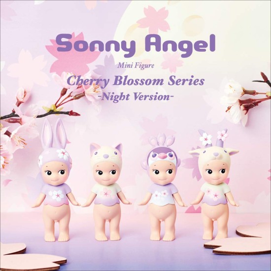 Sonny Angel Limited Edition (Cherry Blossom at Night Series) Blind Box Decorative Mini Figure (1 pcs.) - Pielīmējama dekoratīva viedierīču figūriņa