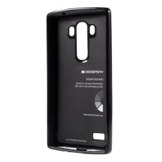 MERCURY GOOSPERY Jelly Glitter Powder TPU Case for LG G4 Beat / G4S H735 - Black - silikona aizmugures apvalks (bampers, vāciņš, slim TPU silicone case cover, bumper)