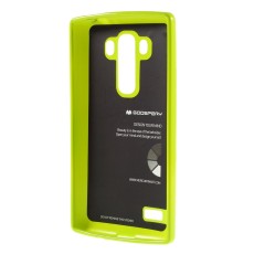 MERCURY GOOSPERY Jelly Glitter Powder TPU Case for LG G4 Beat / G4S H735 - Green - silikona aizmugures apvalks (bampers, vāciņš, slim TPU silicone case cover, bumper)