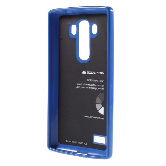 MERCURY GOOSPERY Jelly Glitter Powder TPU Case for LG G4 Beat / G4S H735 - Blue - silikona aizmugures apvalks (bampers, vāciņš, slim TPU silicone case cover, bumper)