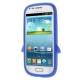 Cute 3D Penguin Silicone Jelly Case for Samsung Galaxy S3 mini i8190 / i8200 - Deep Blue - silikona aizmugures apvalks (bampers, vāciņš, slim TPU silicone case cover, bumper)