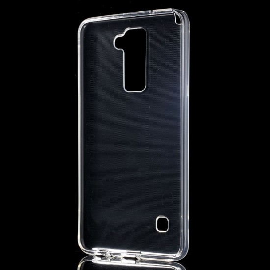 Anti-watermark TPU Phone Case for LG Stylus 2 K520 - Transparent - silikona aizmugures apvalks (bampers, vāciņš, slim TPU silicone case cover, bumper)
