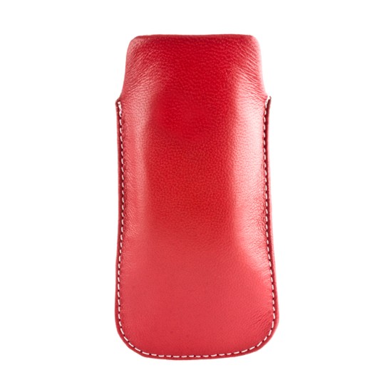 GreenGo Leather Pouch E52 - Red - universāls maks kabatiņa (pouch cover, maciņš kabata, universal case)